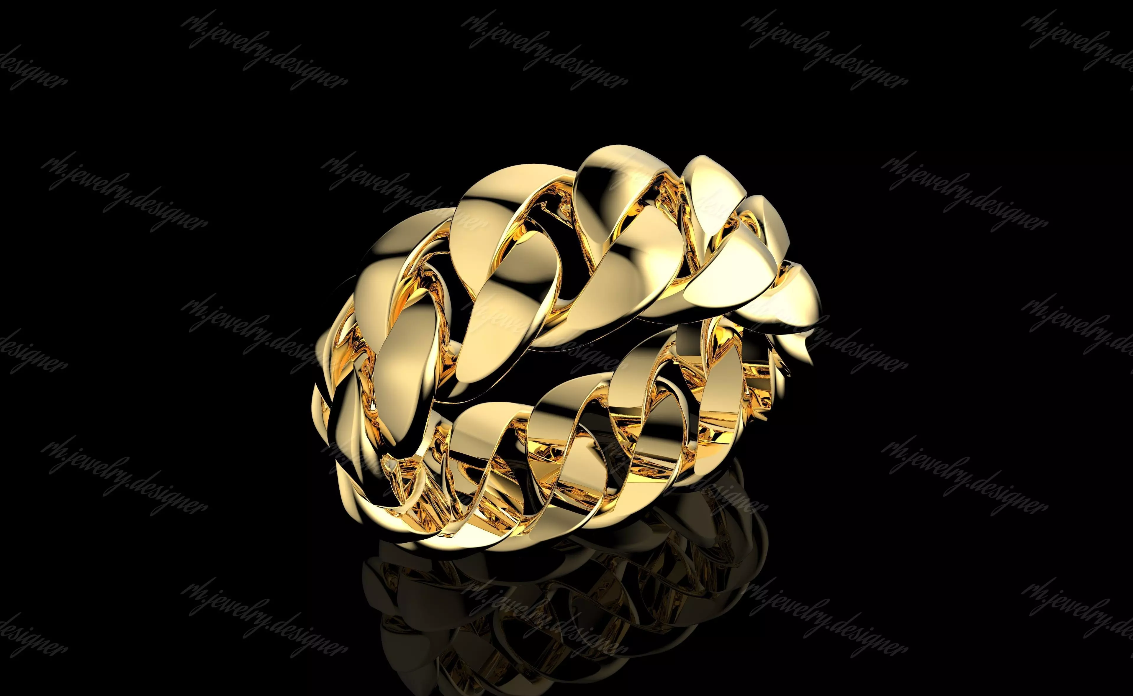 Gold N1154 3D print model_0