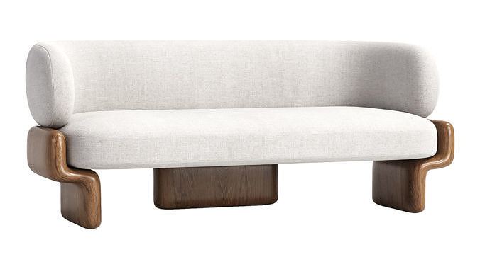 LUCKY SOFA By Collector 3D model 6