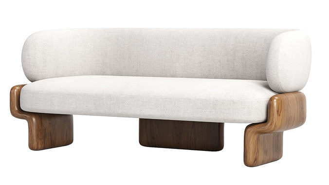 LUCKY SOFA By Collector 3D model 7