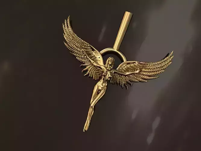 Angel pendant 3