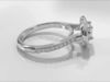 Halo Rings With 8 different top diamonds 3D print model_8