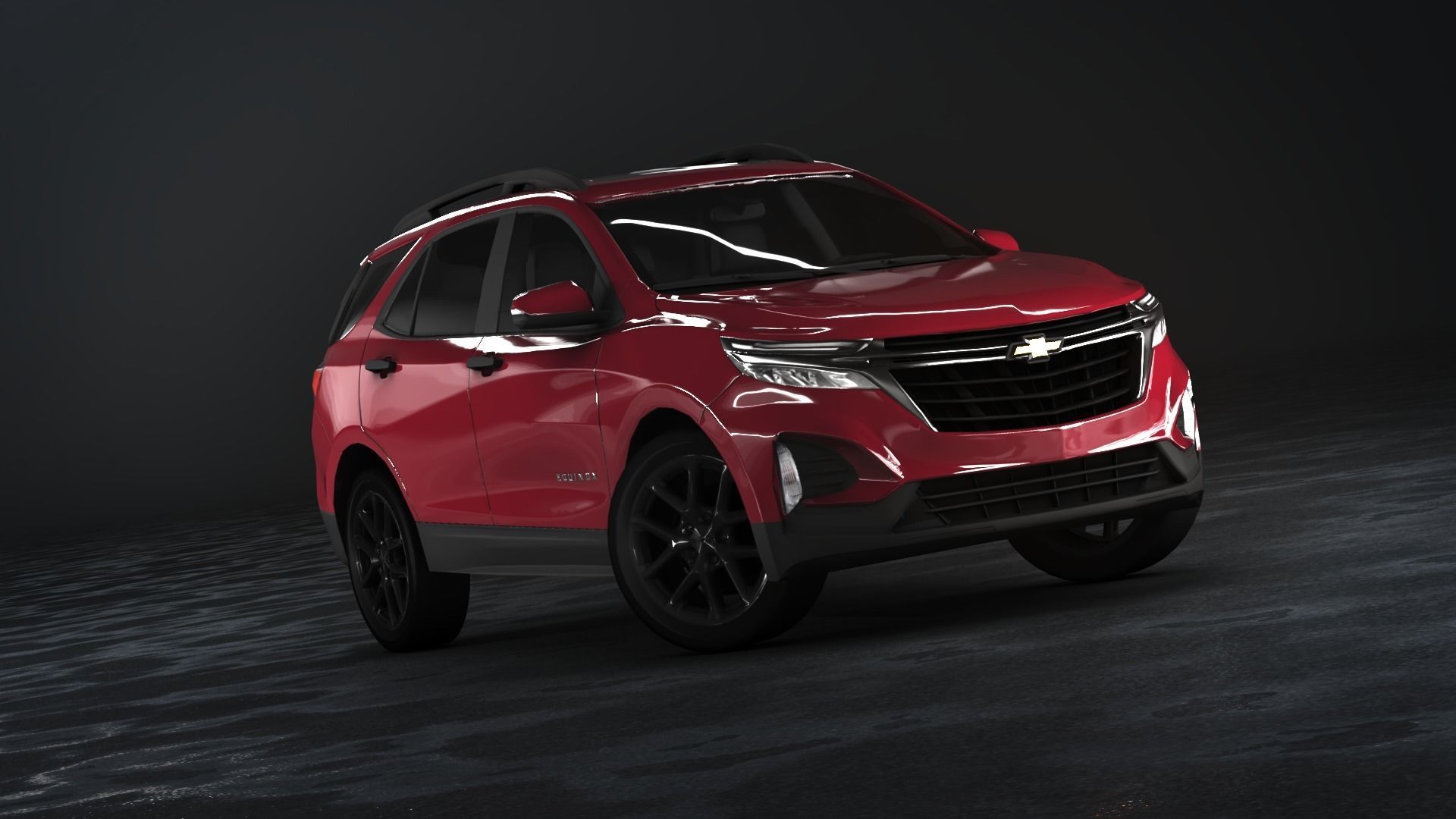 Chevrolet Equinox 2022 Low-poly 3D model_2