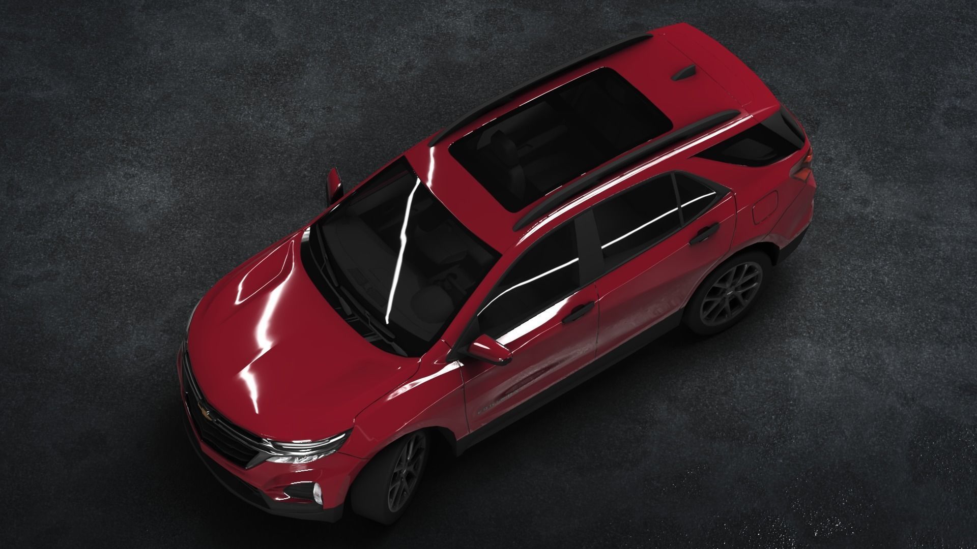 Chevrolet Equinox 2022 Low-poly 3D model_6