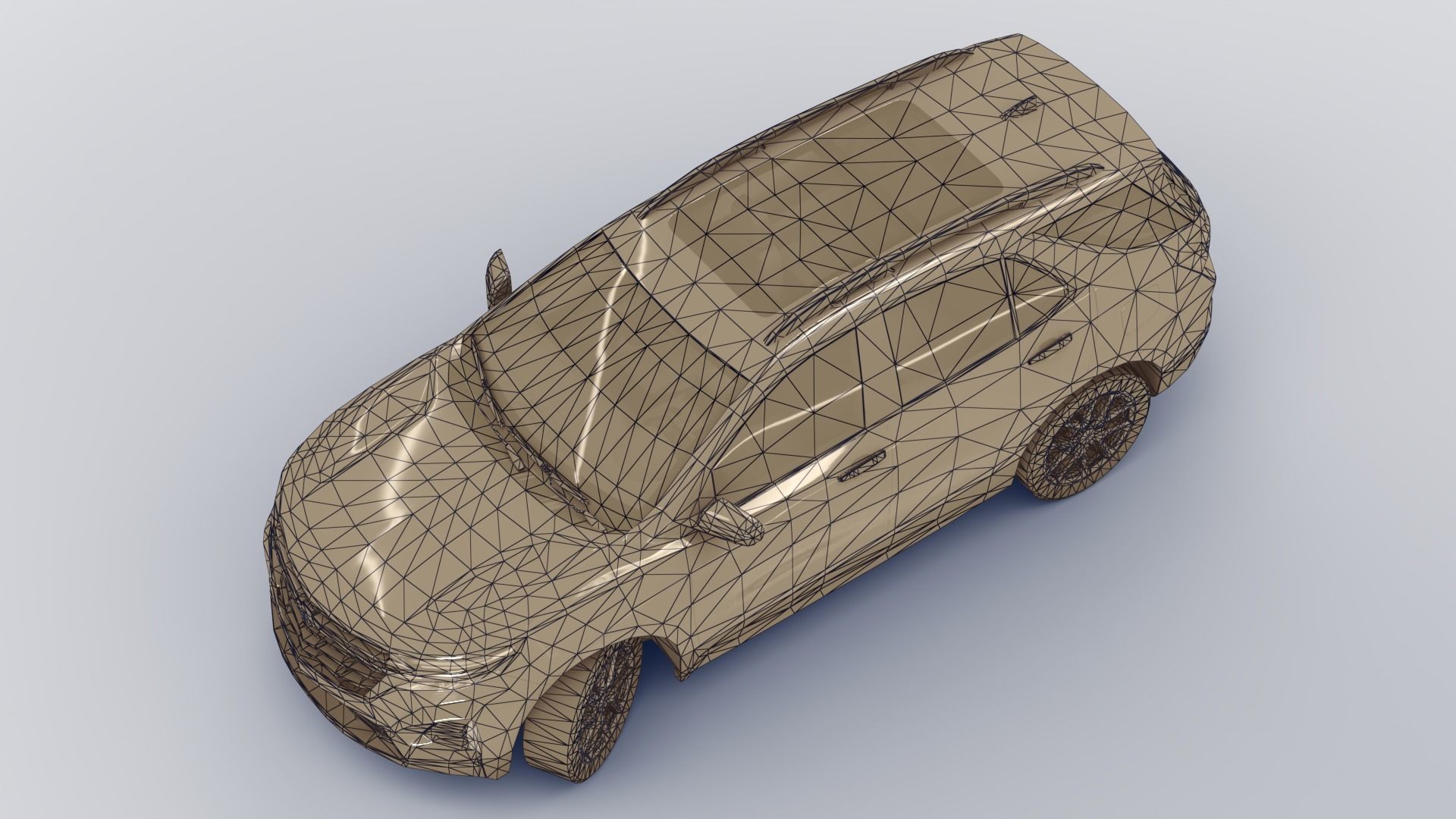 Chevrolet Equinox 2022 Low-poly 3D model_17