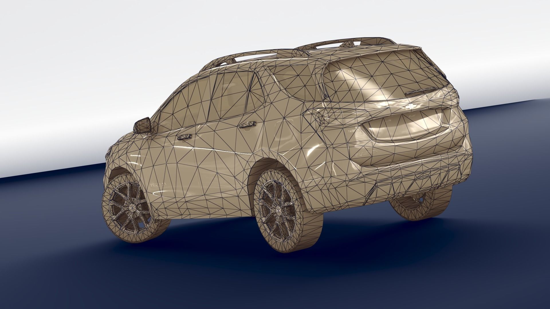 Chevrolet Equinox 2022 Low-poly 3D model_14