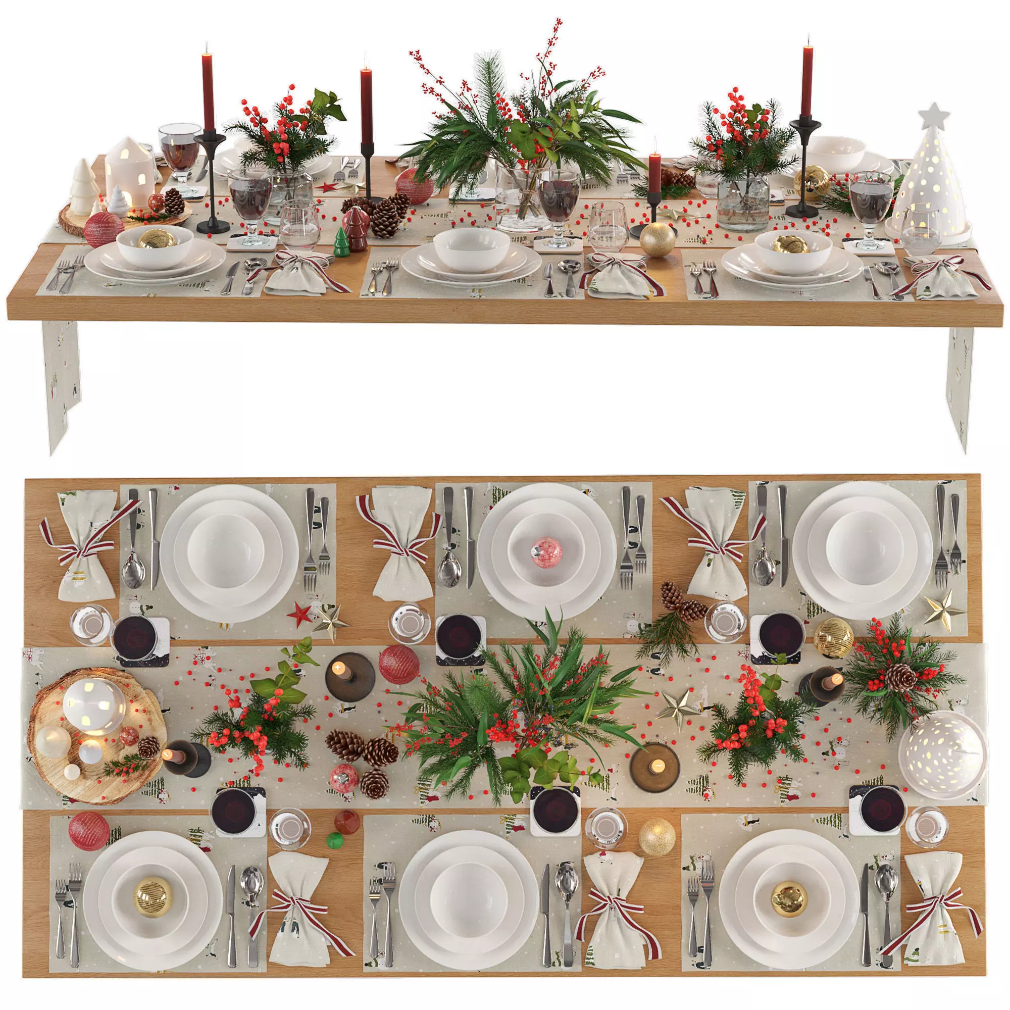 Table Setting 15 3D model