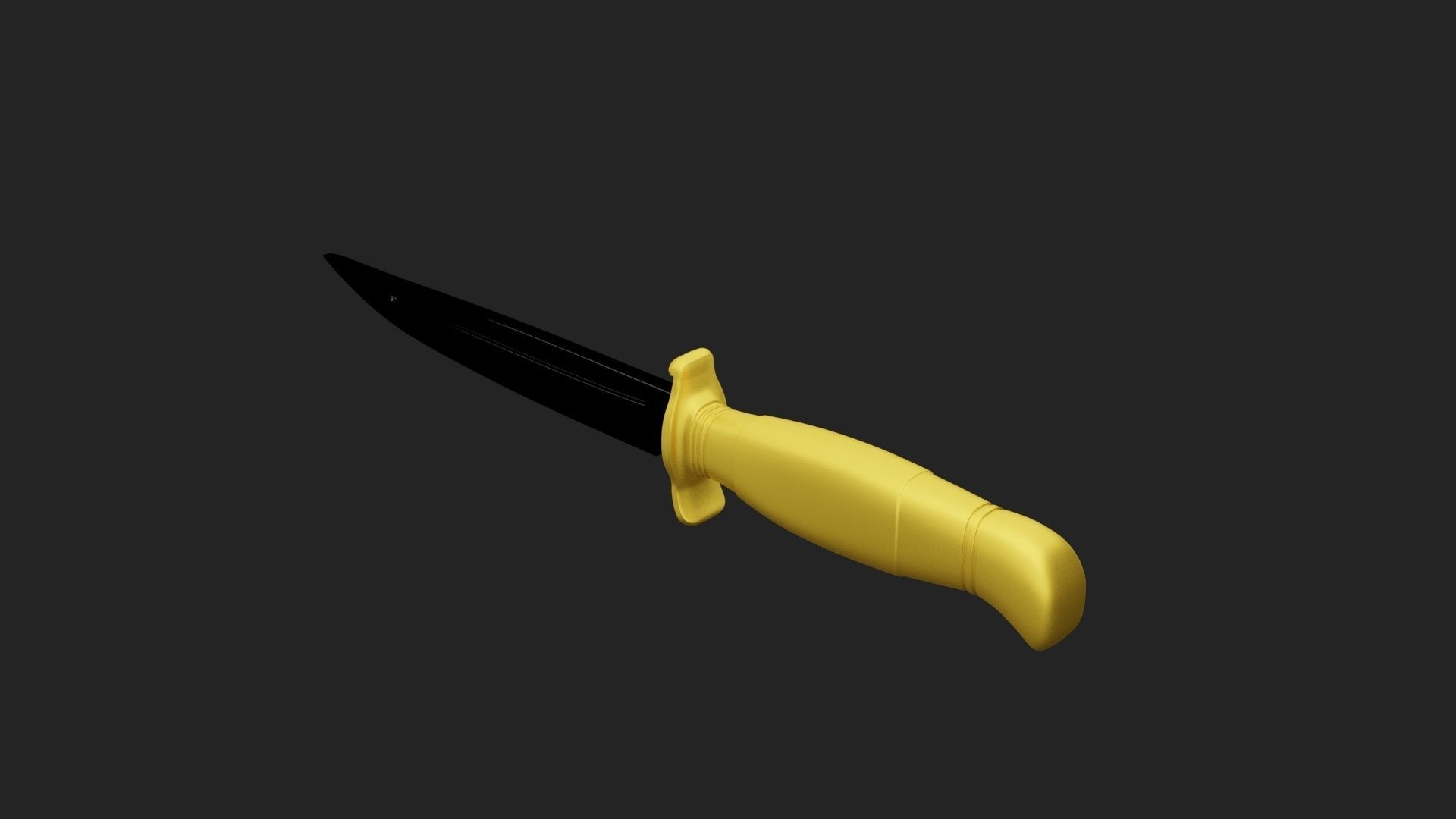 Knife K2 3D print model_3