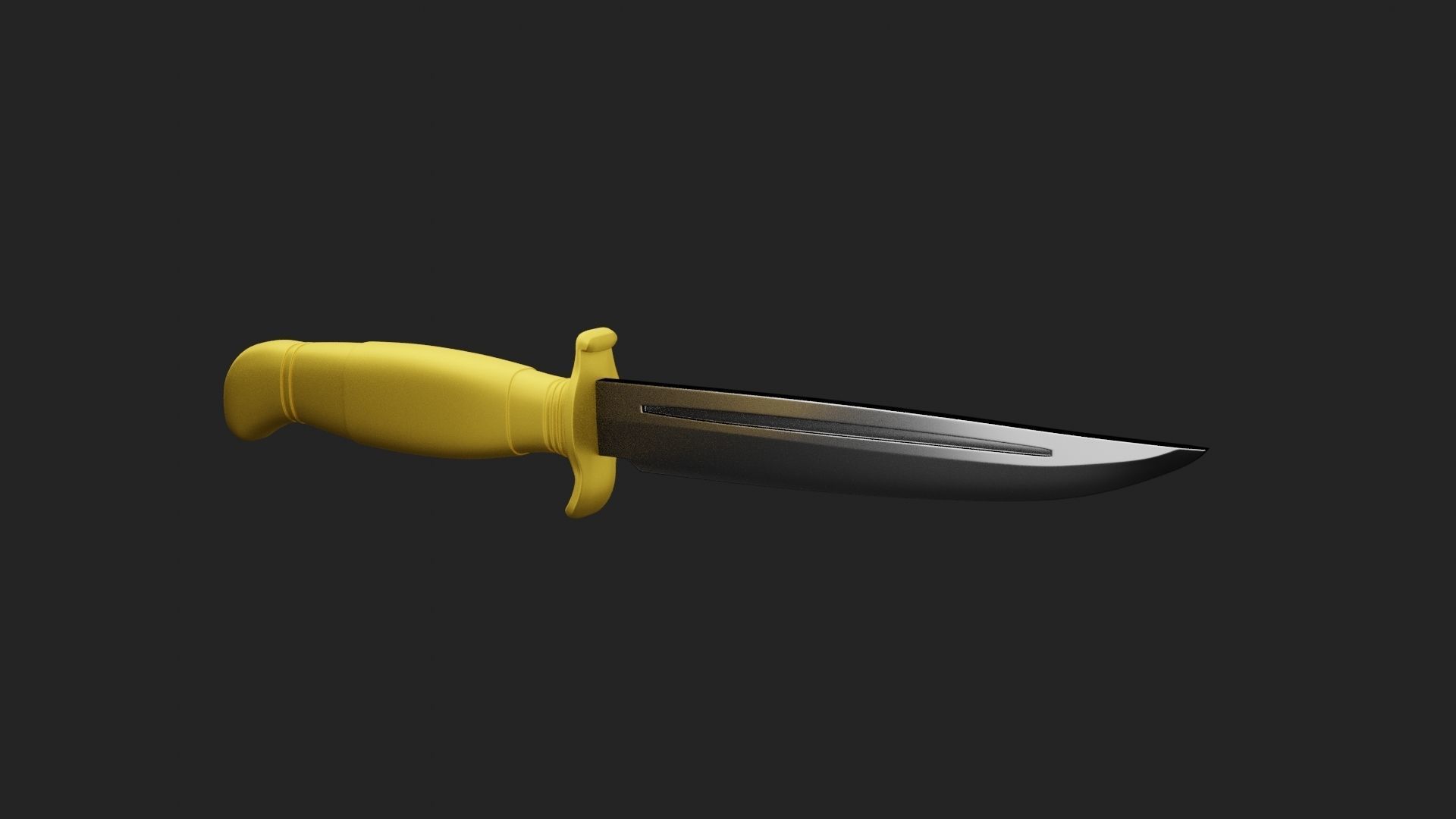 Knife K2 3D print model_5