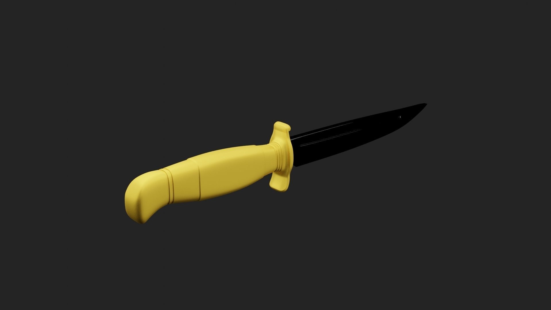 Knife K2 3D print model_4