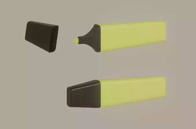 Marker 3D model