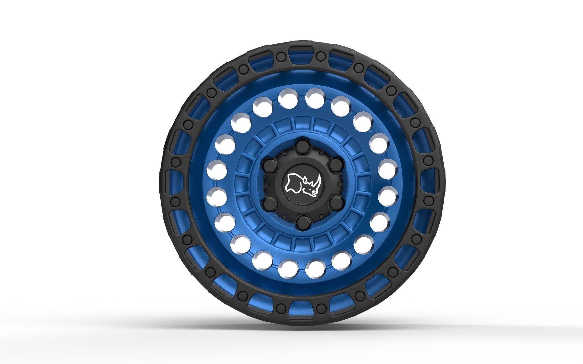 Black Rhino Sentinel Cobalt Blue 3D model_1