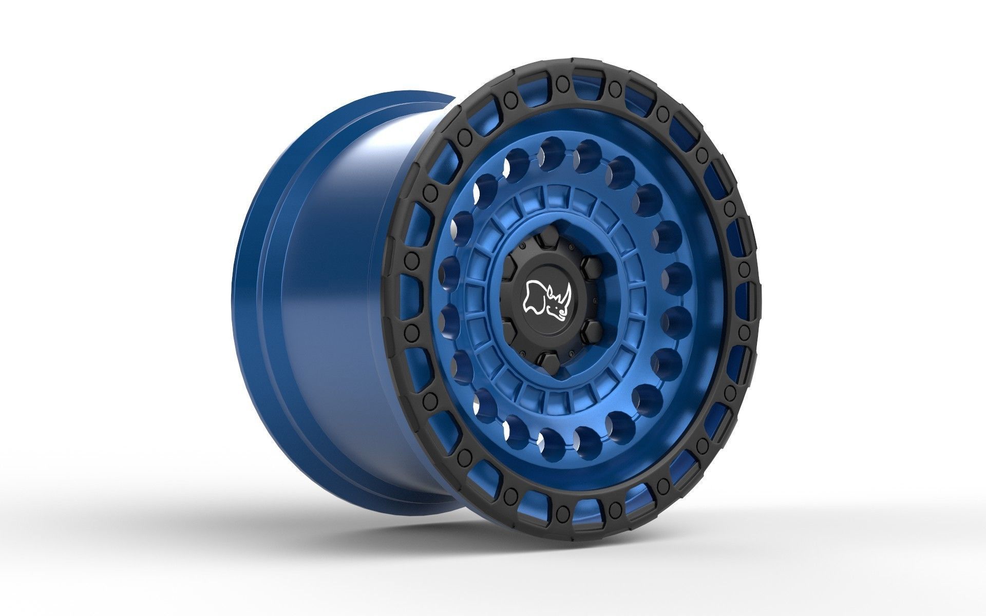 Black Rhino Sentinel Cobalt Blue 3D model_2