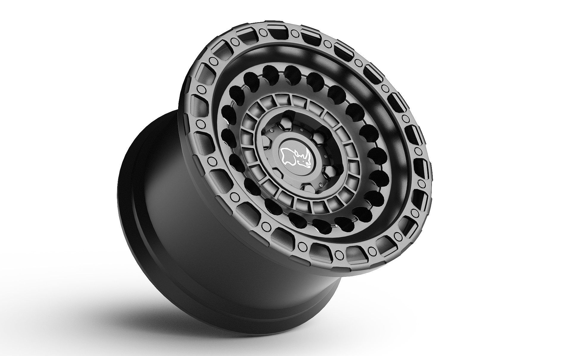 Black Rhino Sentinel Matte Black 3D model_2