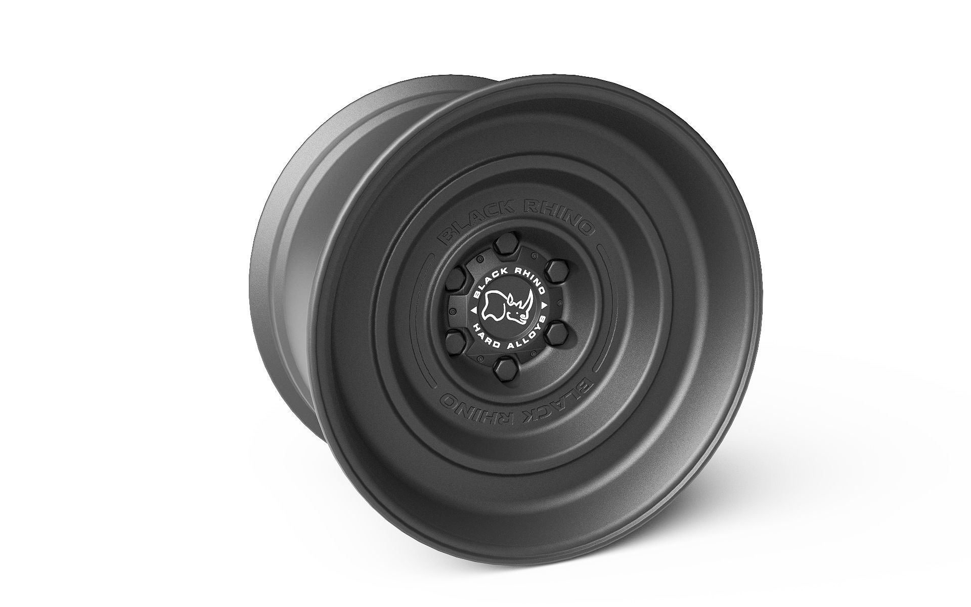 Black Rhino Solid Matte Black 3D model | CGTrader