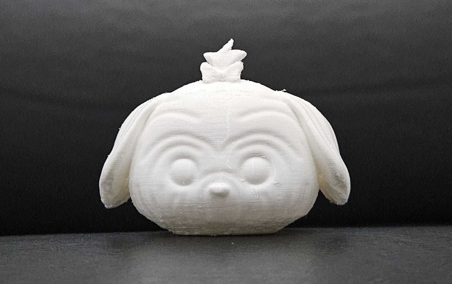Dog Lhasa Apso 3D print model_5