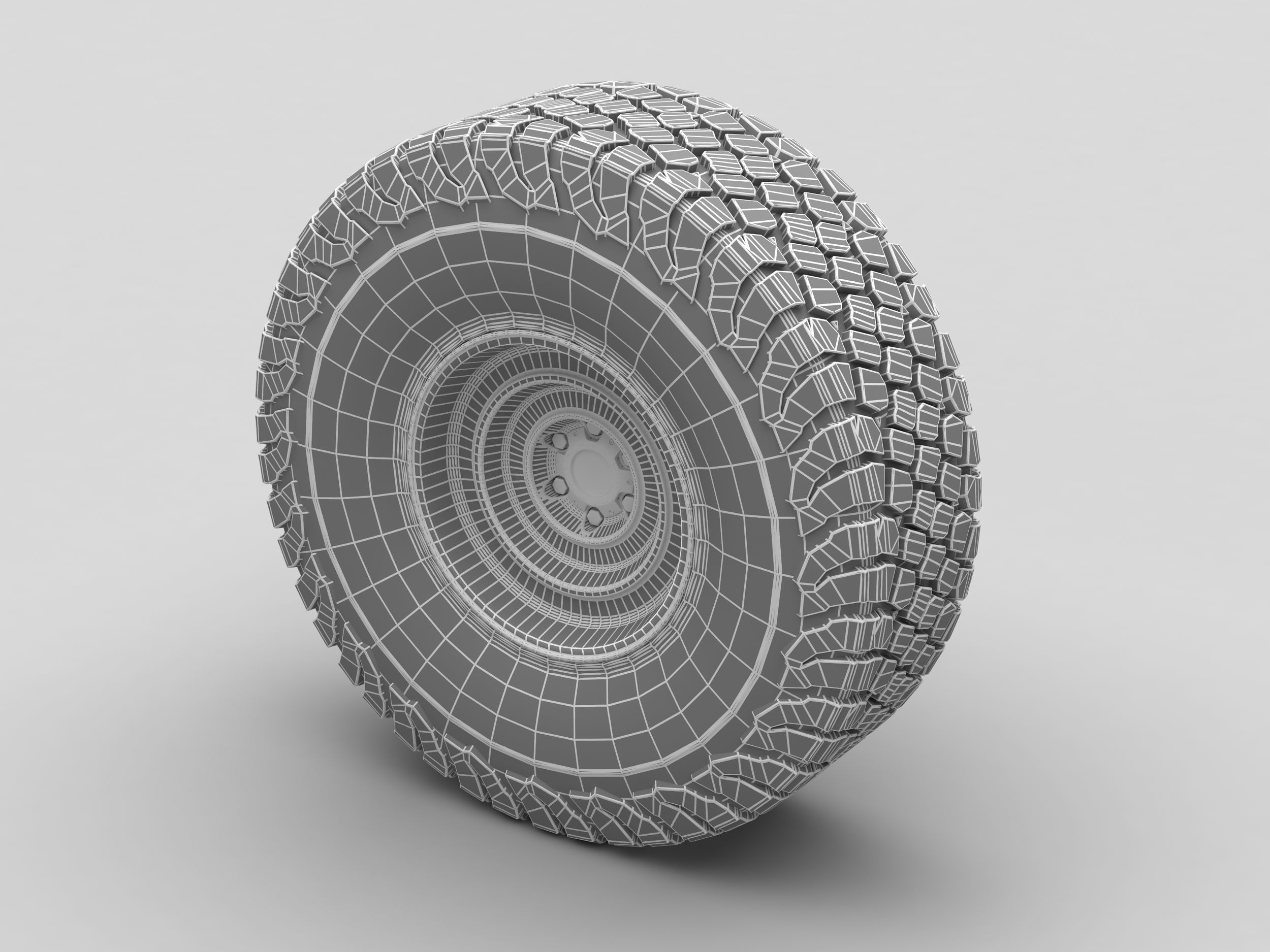 BF Goodrich BFG BAJA 3D model_3