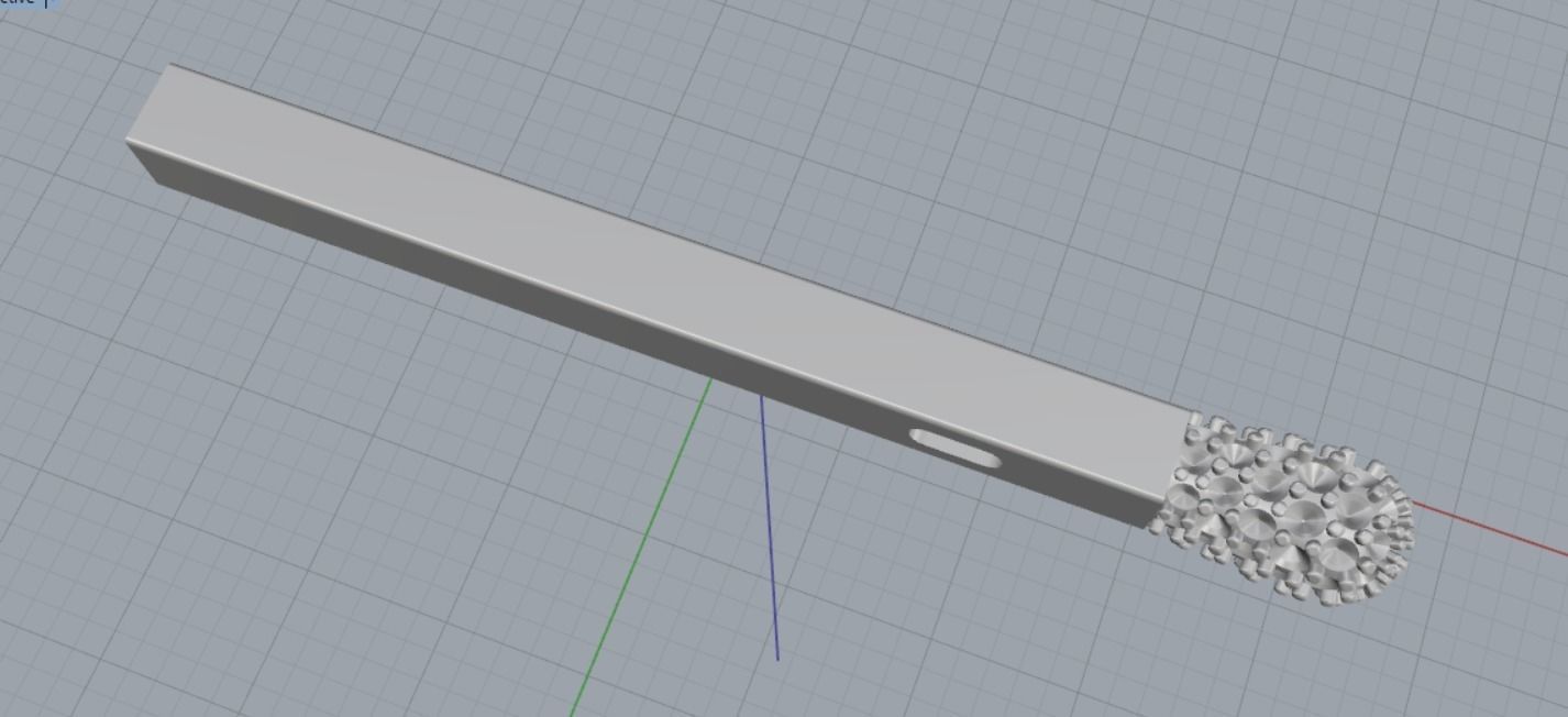 pendant match 3D print model_13