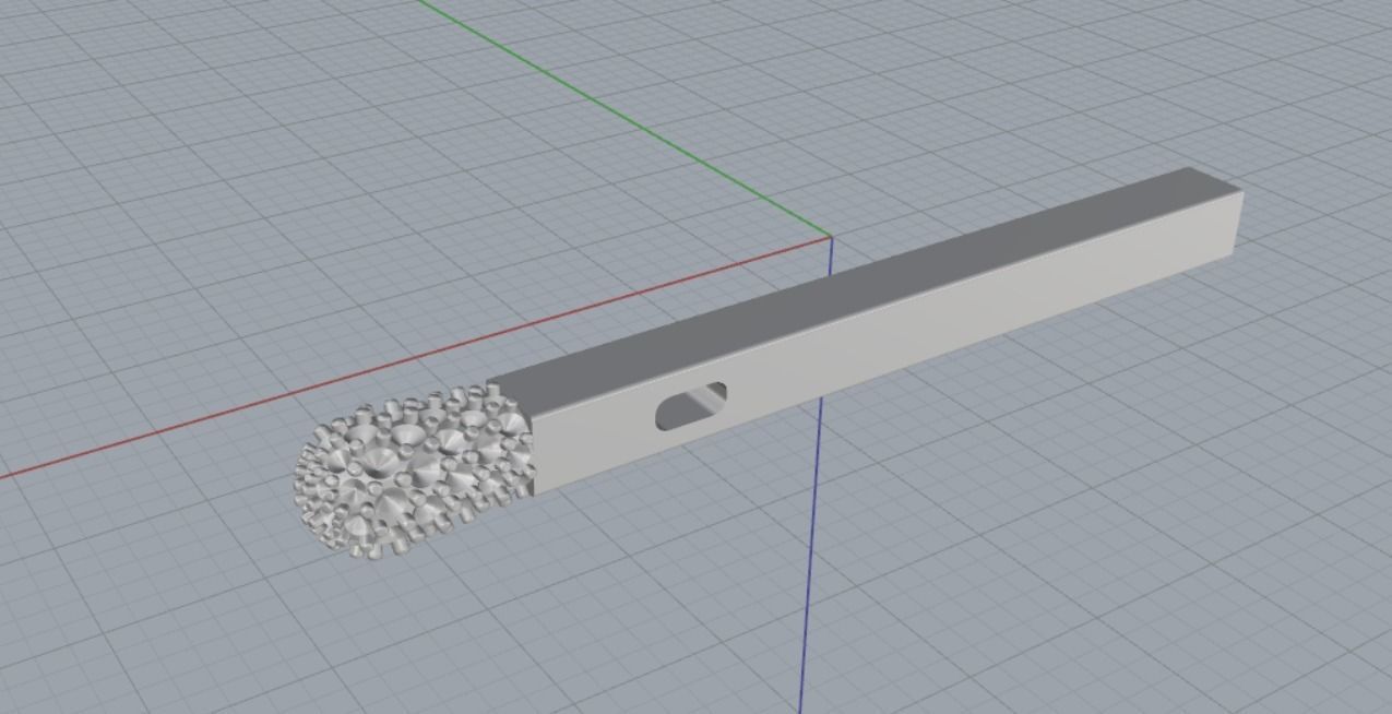 pendant match 3D print model_12