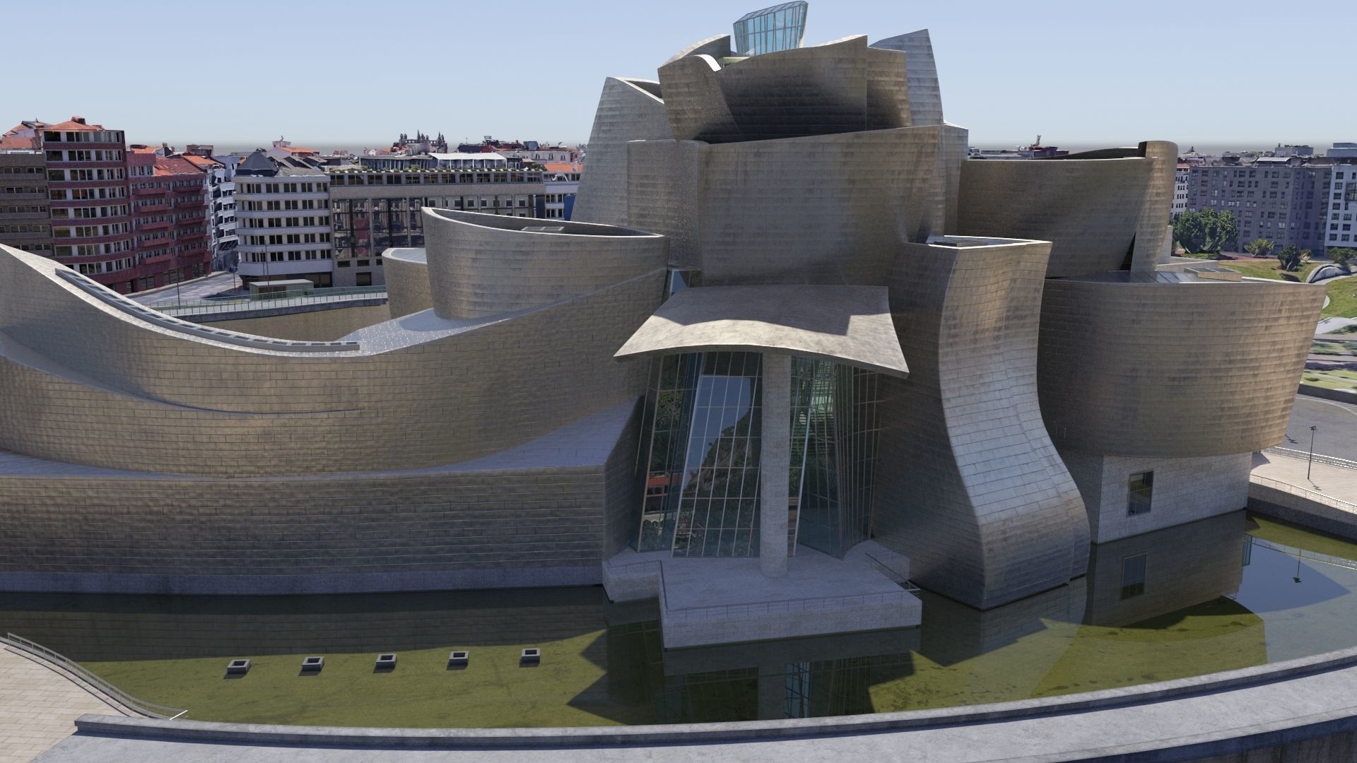 Guggenheim Museum Bilbao 3D model_6