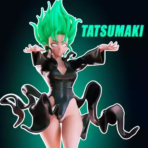 TATSUMAKI ONE-PUNCH MAN 3D PRINT MODEL