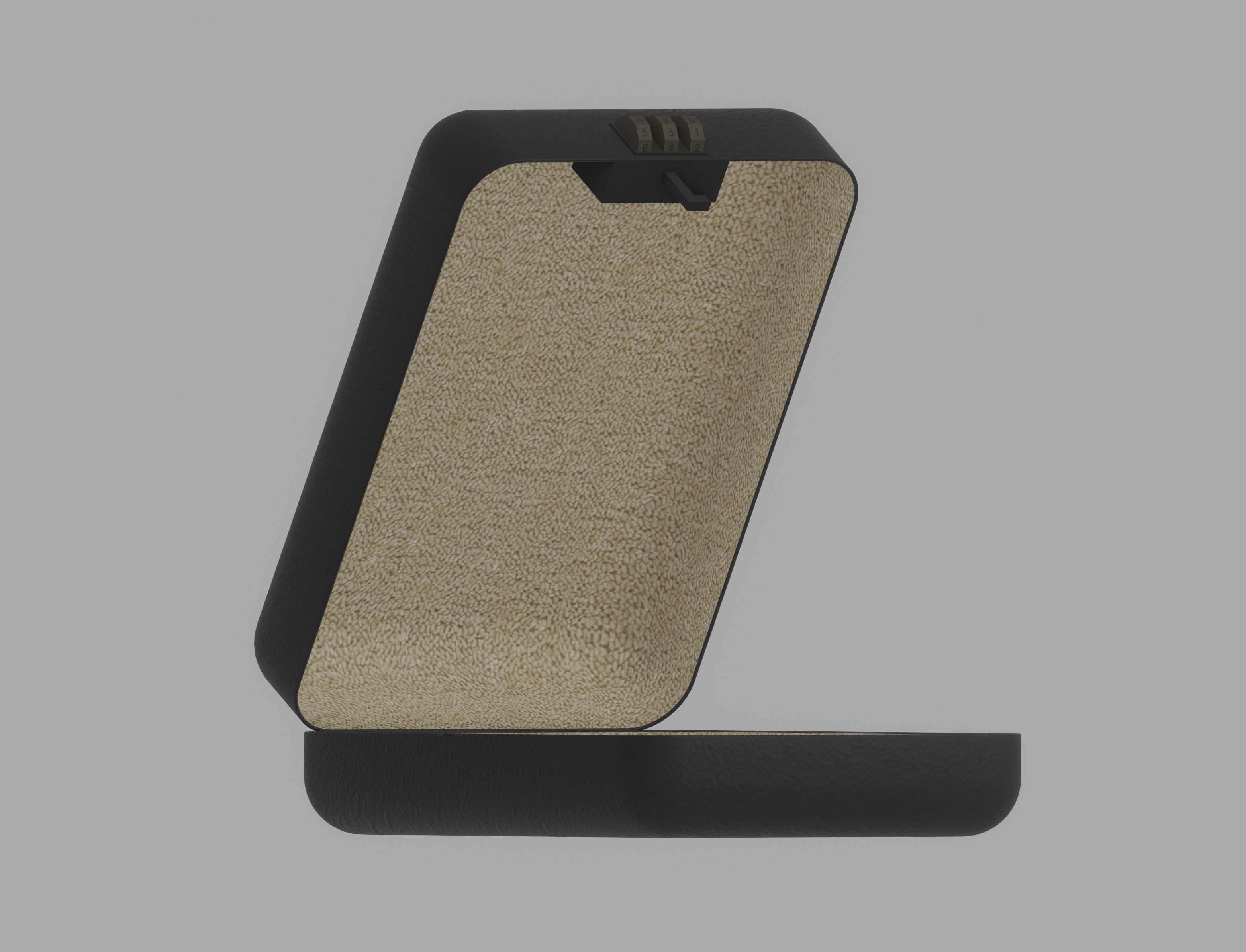 Small Safe 3D model_10