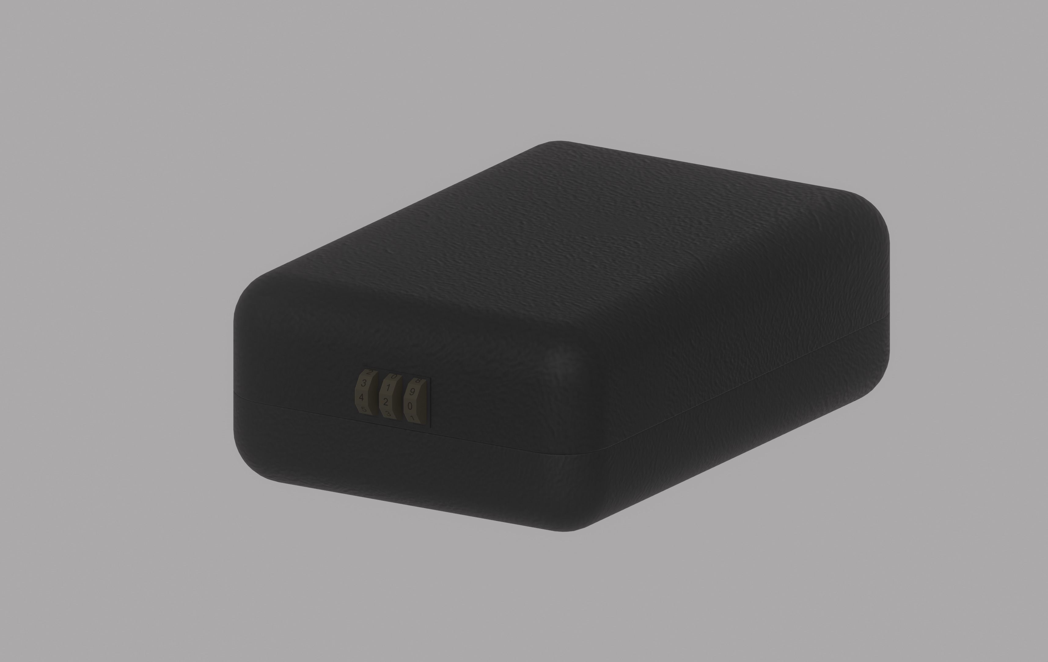 Small Safe 3D model_1