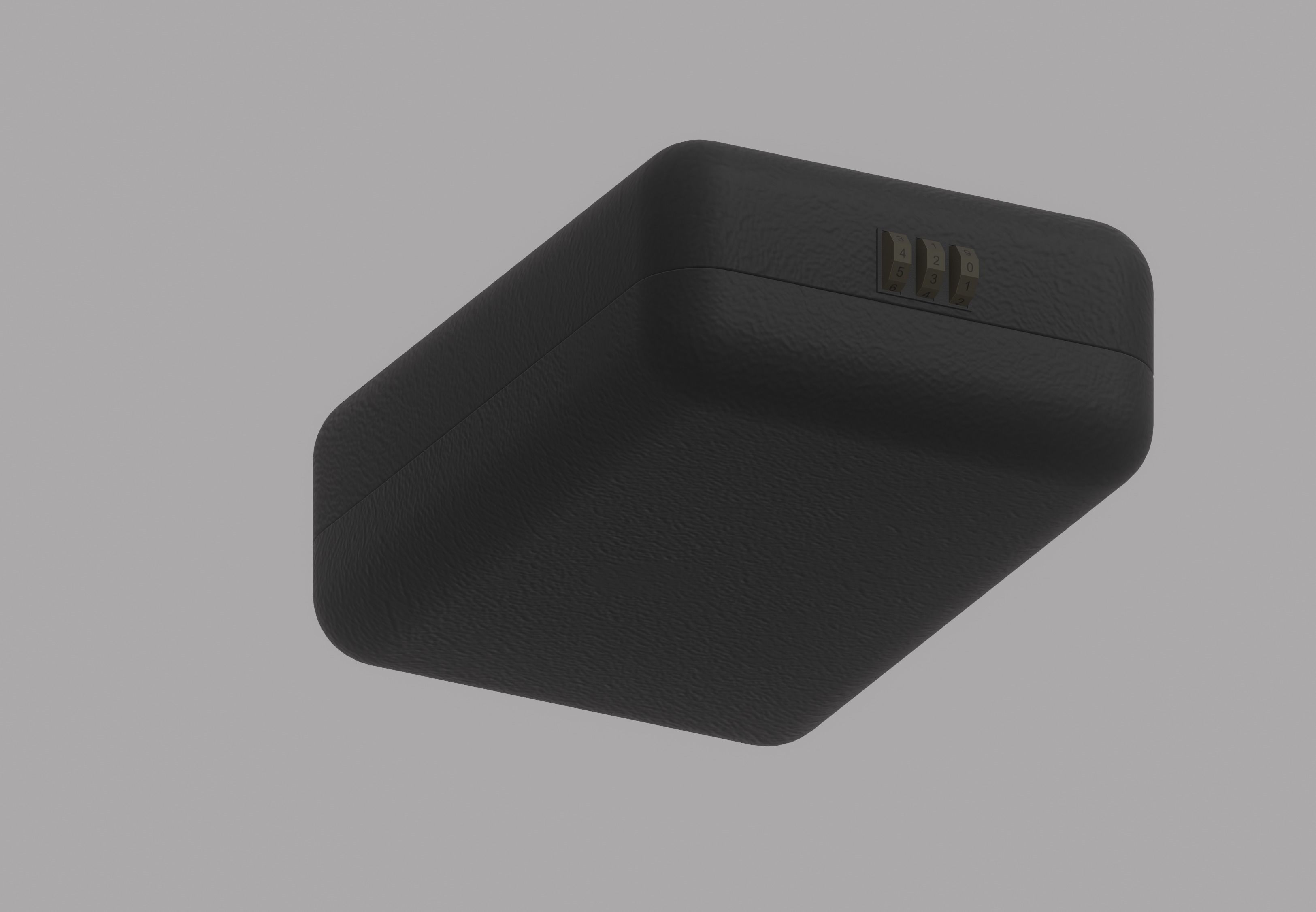 Small Safe 3D model_4