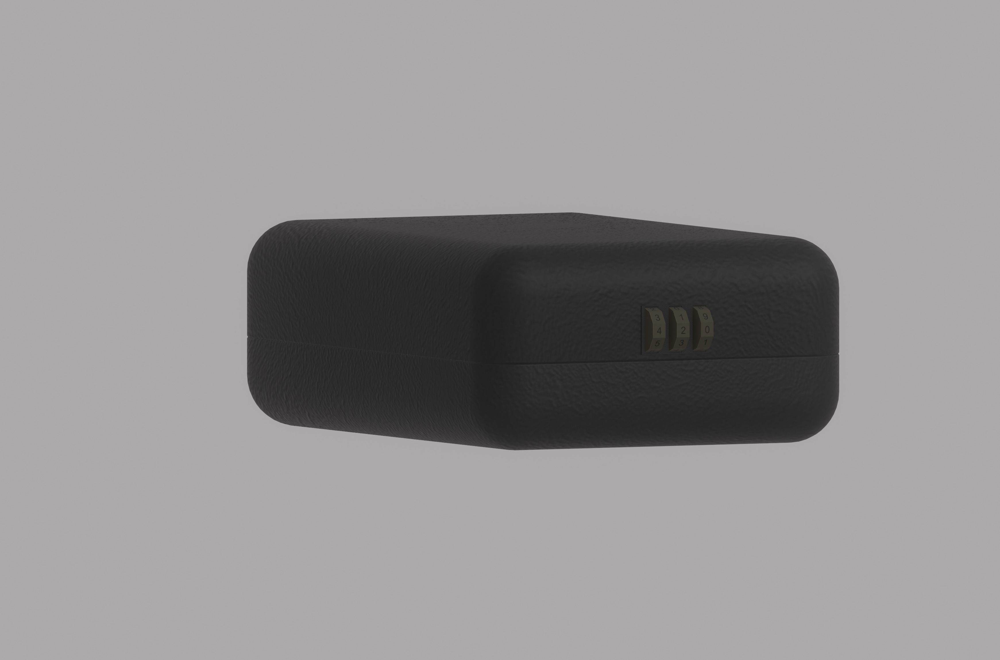Small Safe 3D model_3