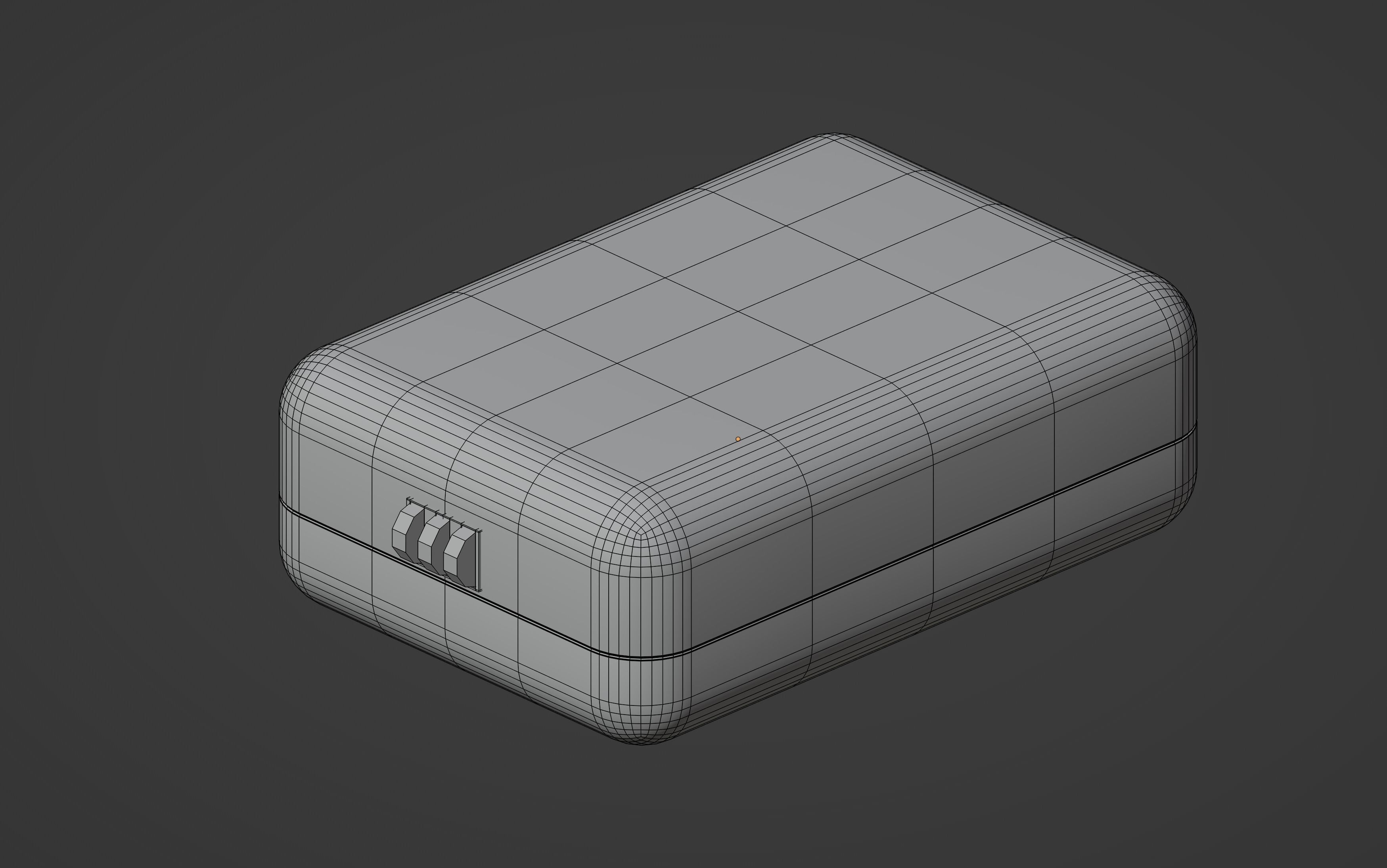 Small Safe 3D model_14
