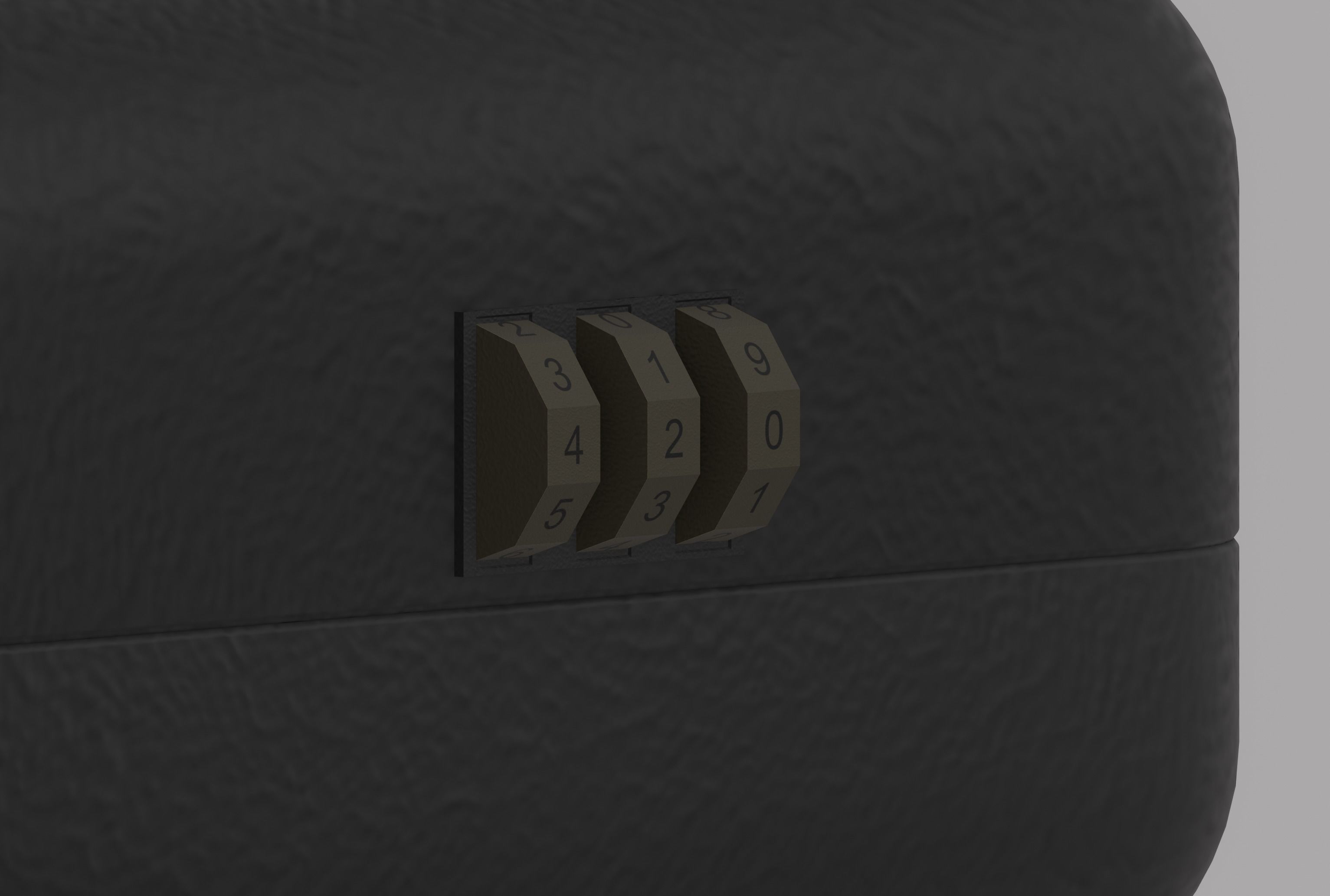 Small Safe 3D model_9