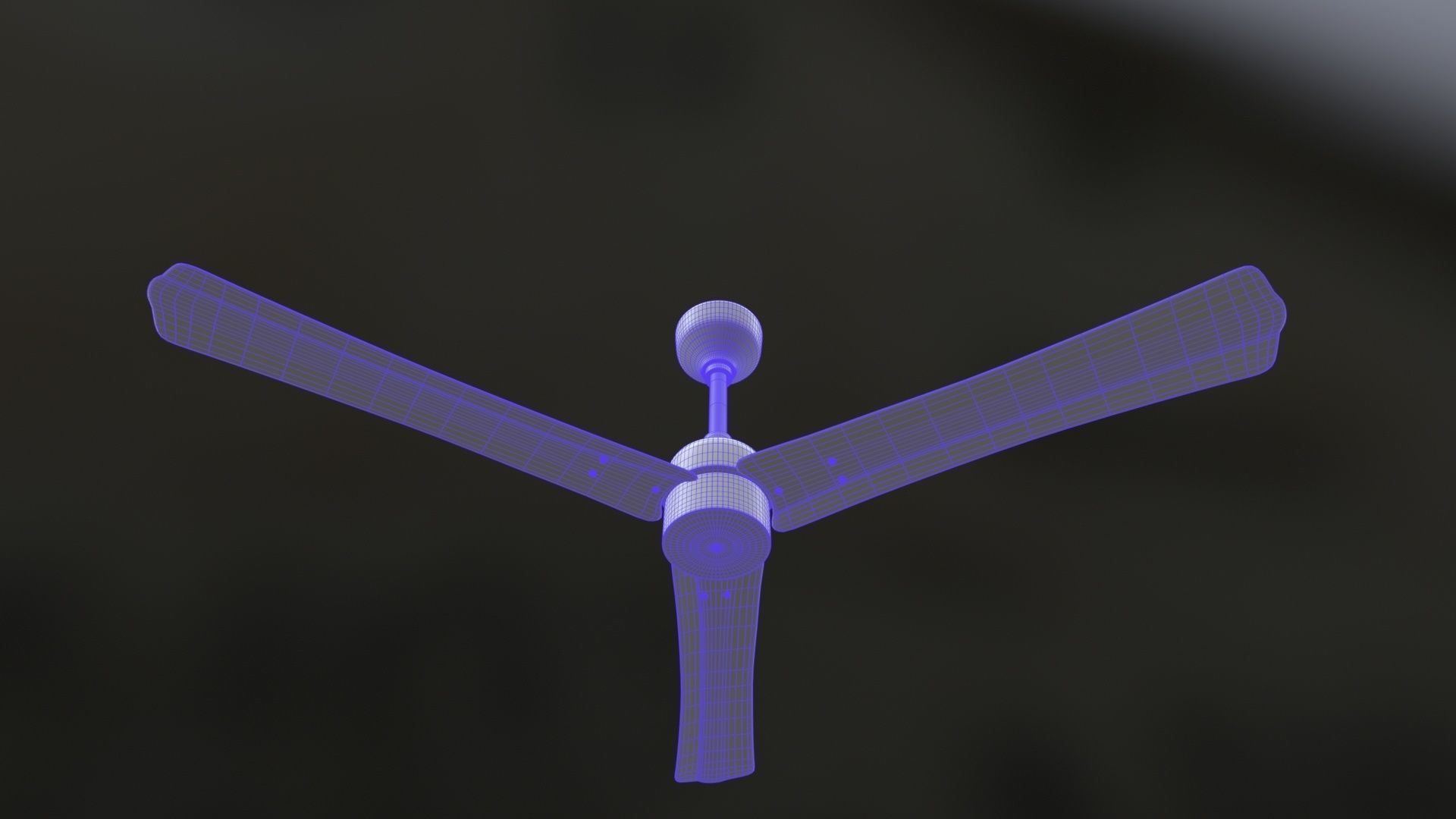 Ceiling Fan  3D model_6
