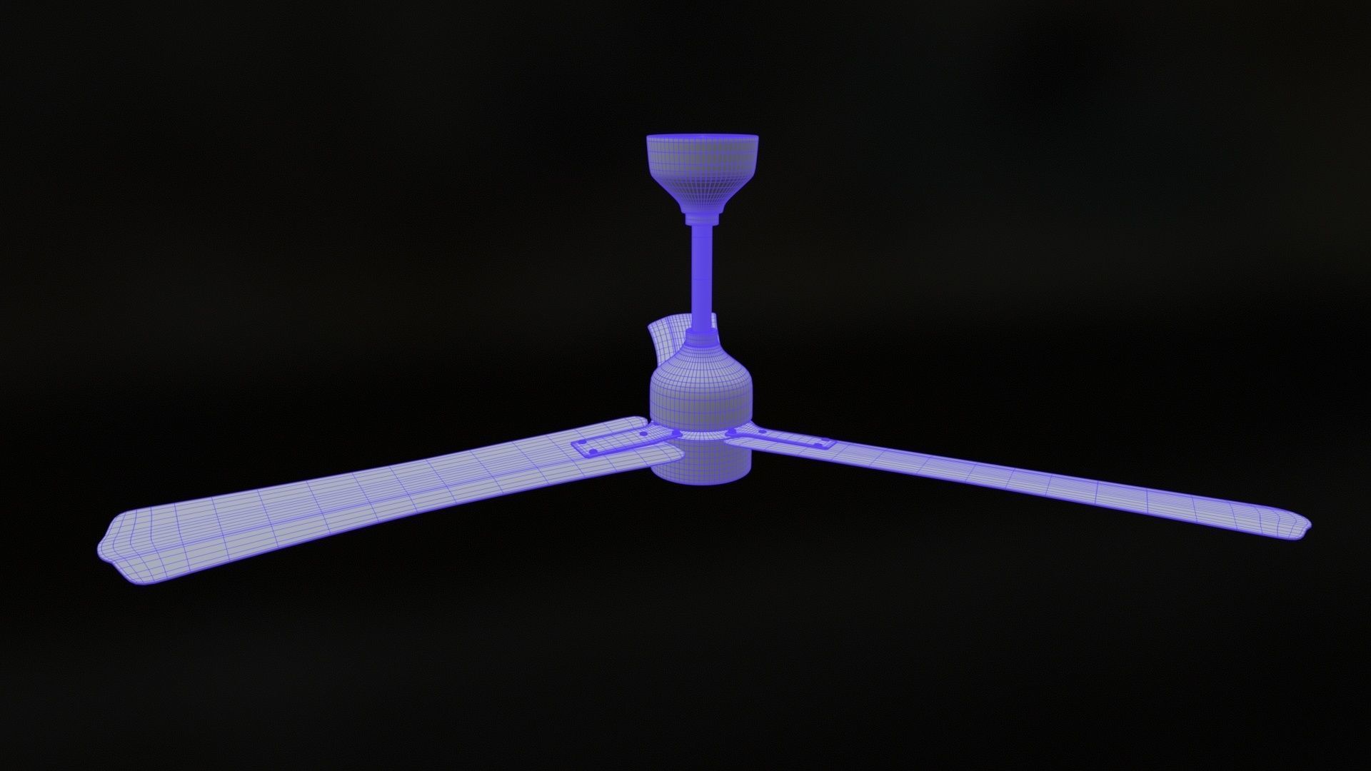 Ceiling Fan  3D model_7