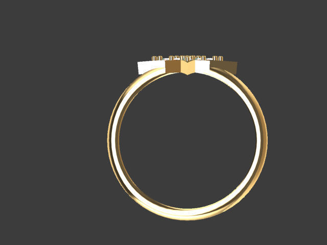 STAR RING 3D print model_3
