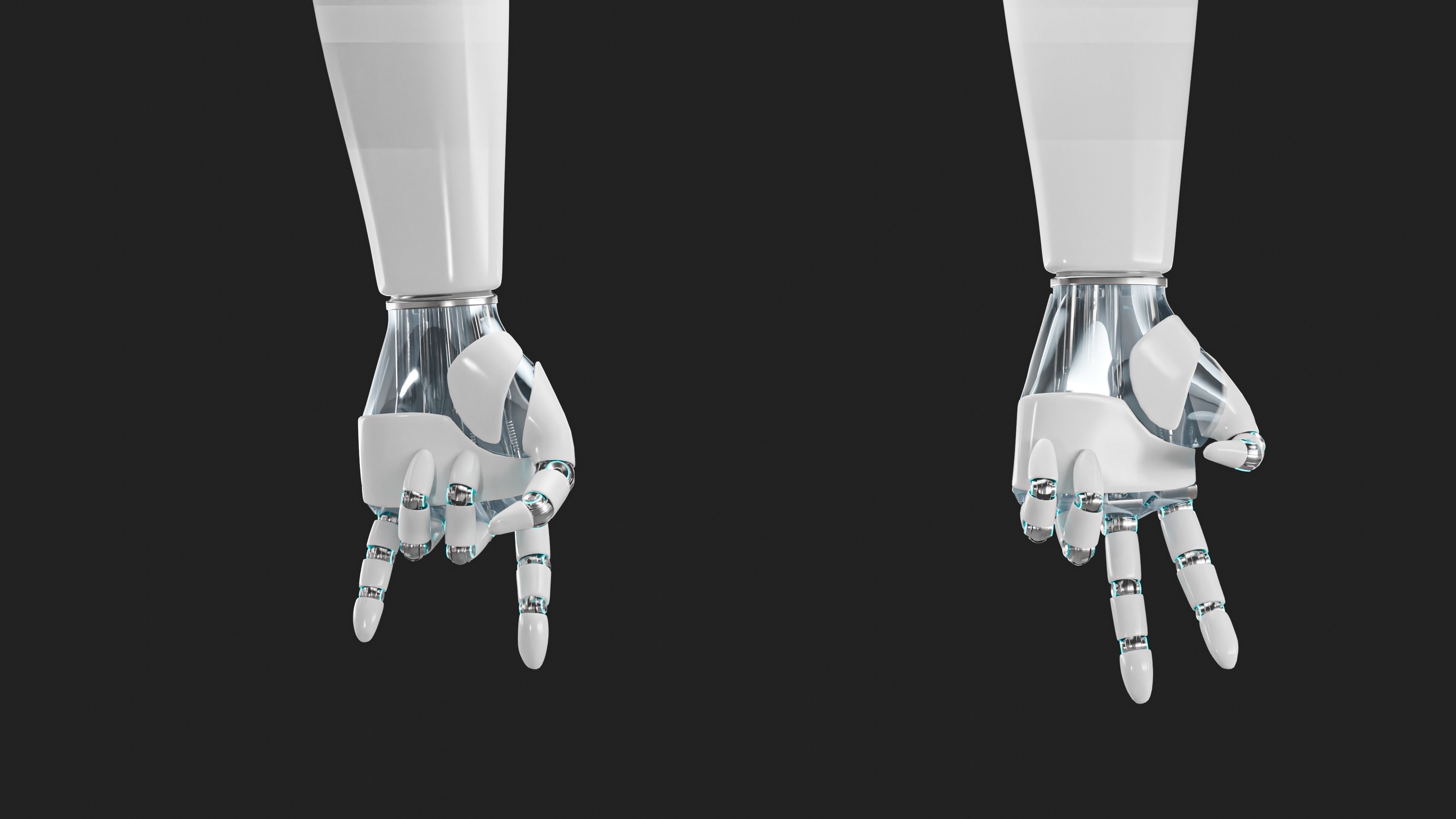 Robot Hand 3D model_6