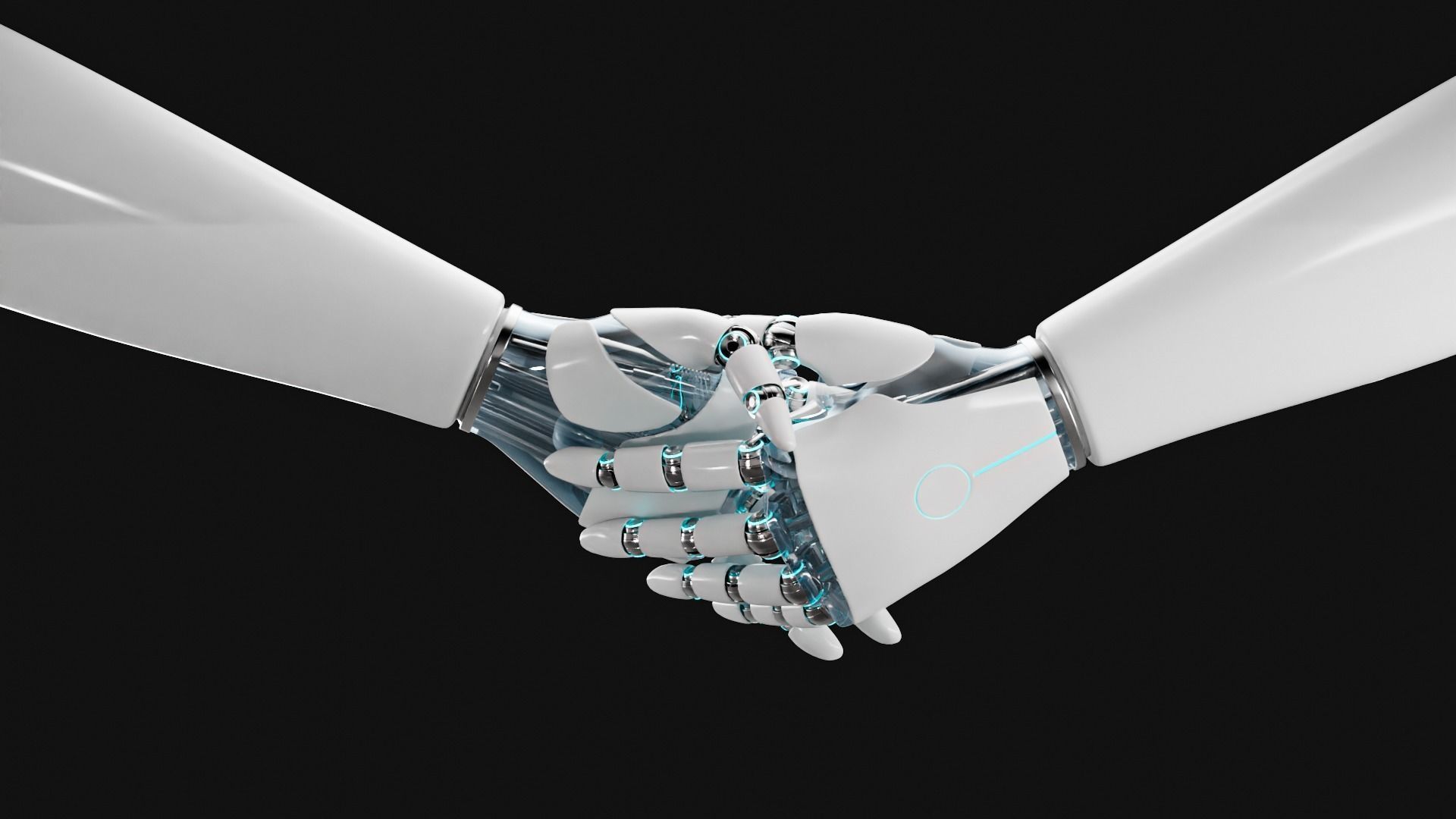 Robot Hand 3D model_9