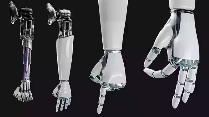 Robot Hand 3D model