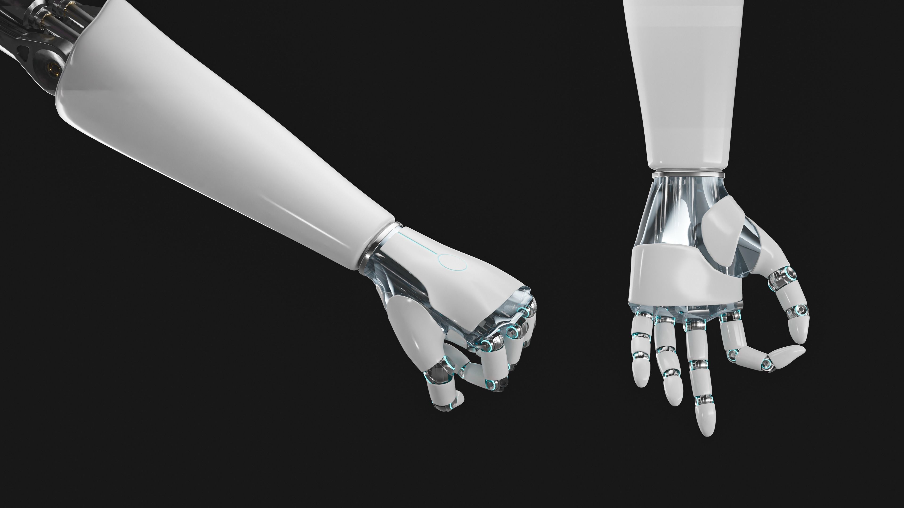 Robot Hand 3D model_5