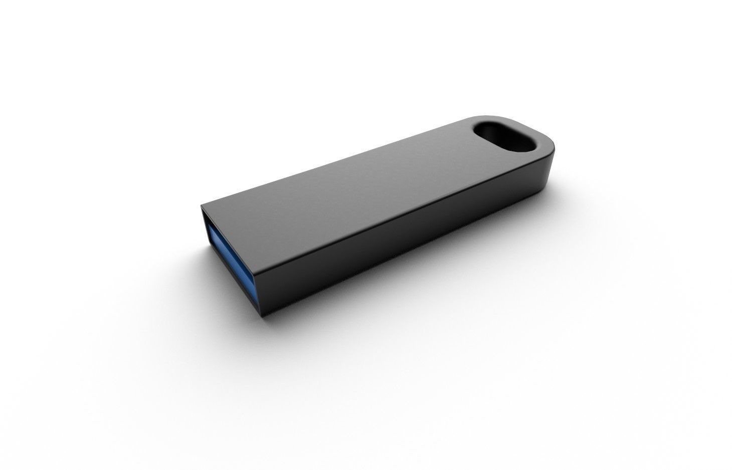 Usb Drive  M03 Low-poly 3D model_3