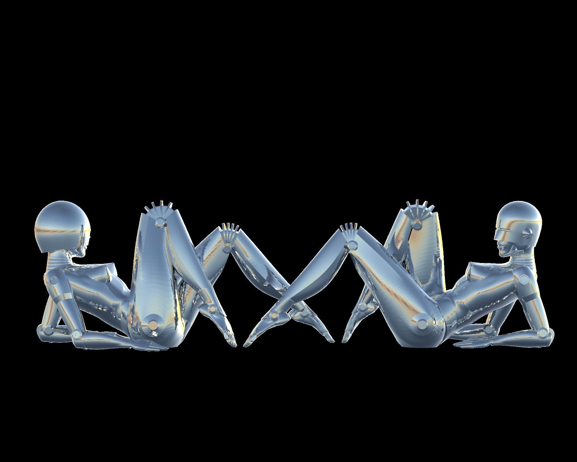 sexy robot 3D print model 3D print model_2