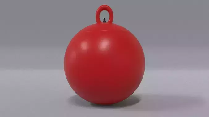 laos Hoppity Hop playball Low-poly 3D model