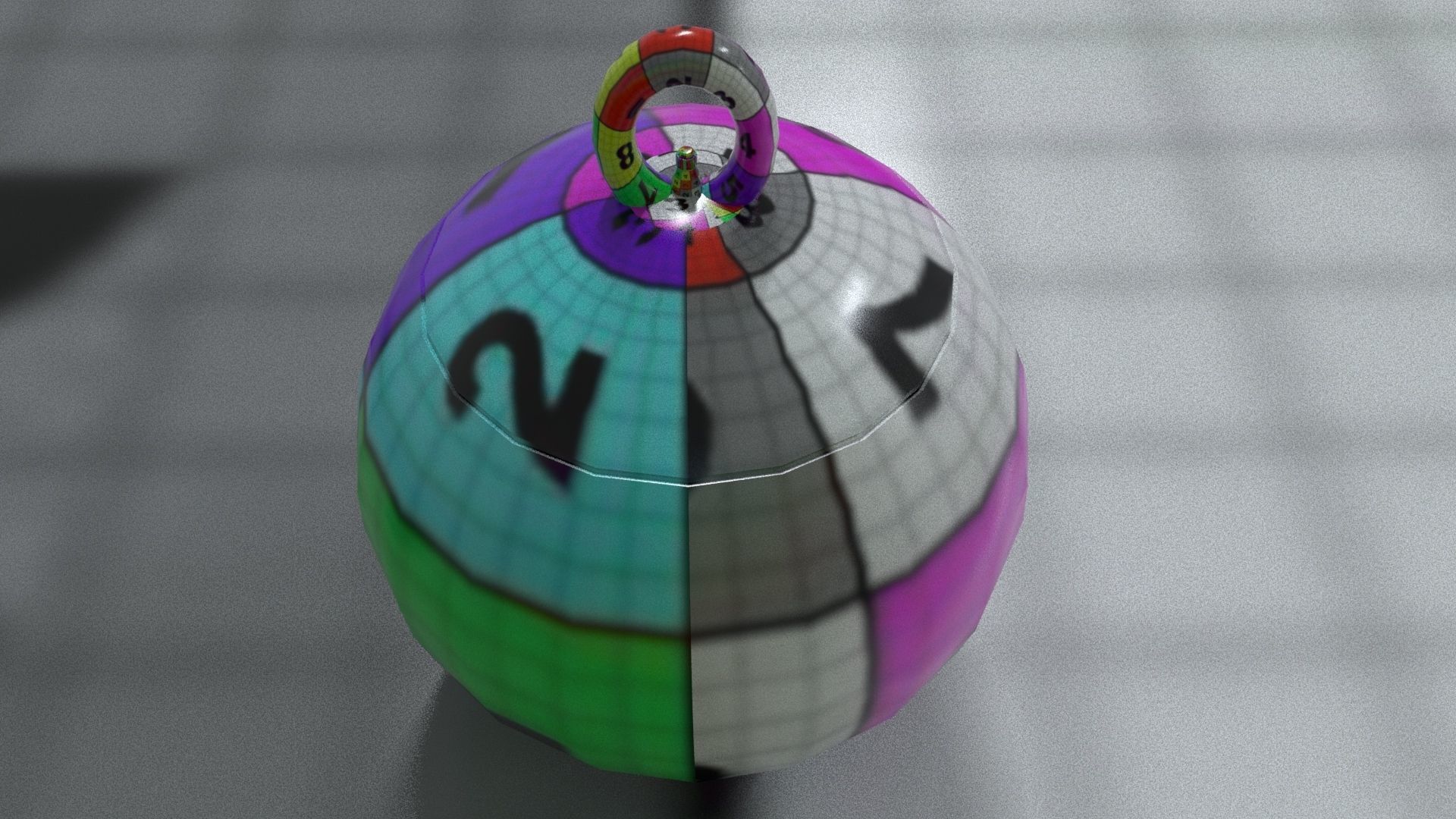 laos Hoppity Hop playball Low-poly 3D model_13