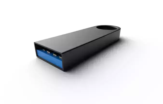 Usb Drive  M04 Low-poly 3D model