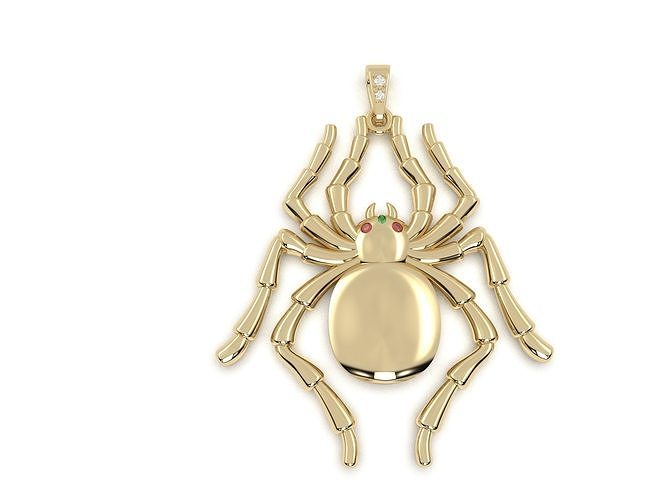 91 Spider pendant 3D print model