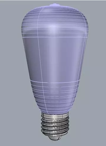 Edison bulb Free 3D model