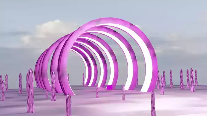 Simple environment design 3D print model