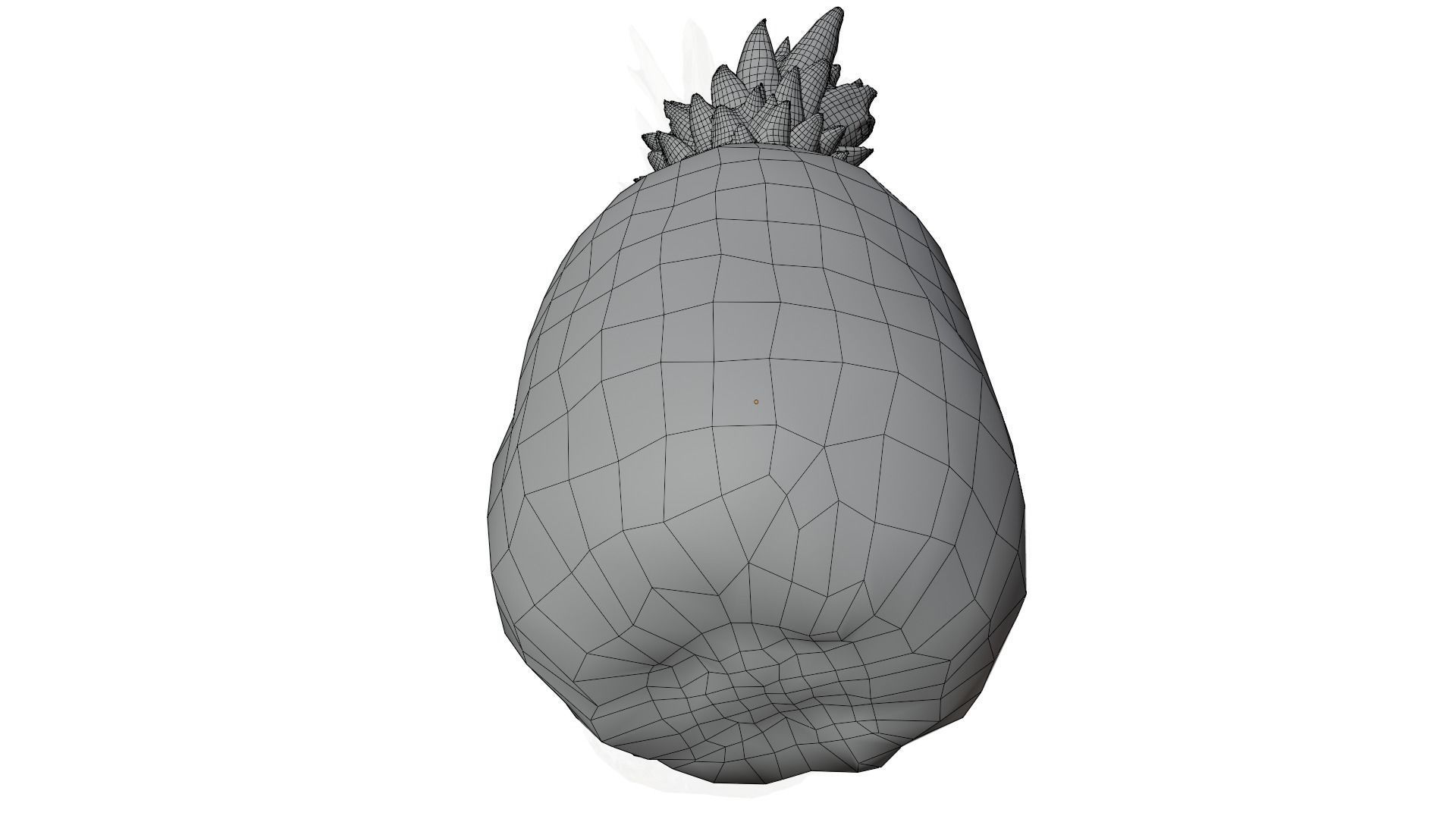 Pineapple 3D model_13