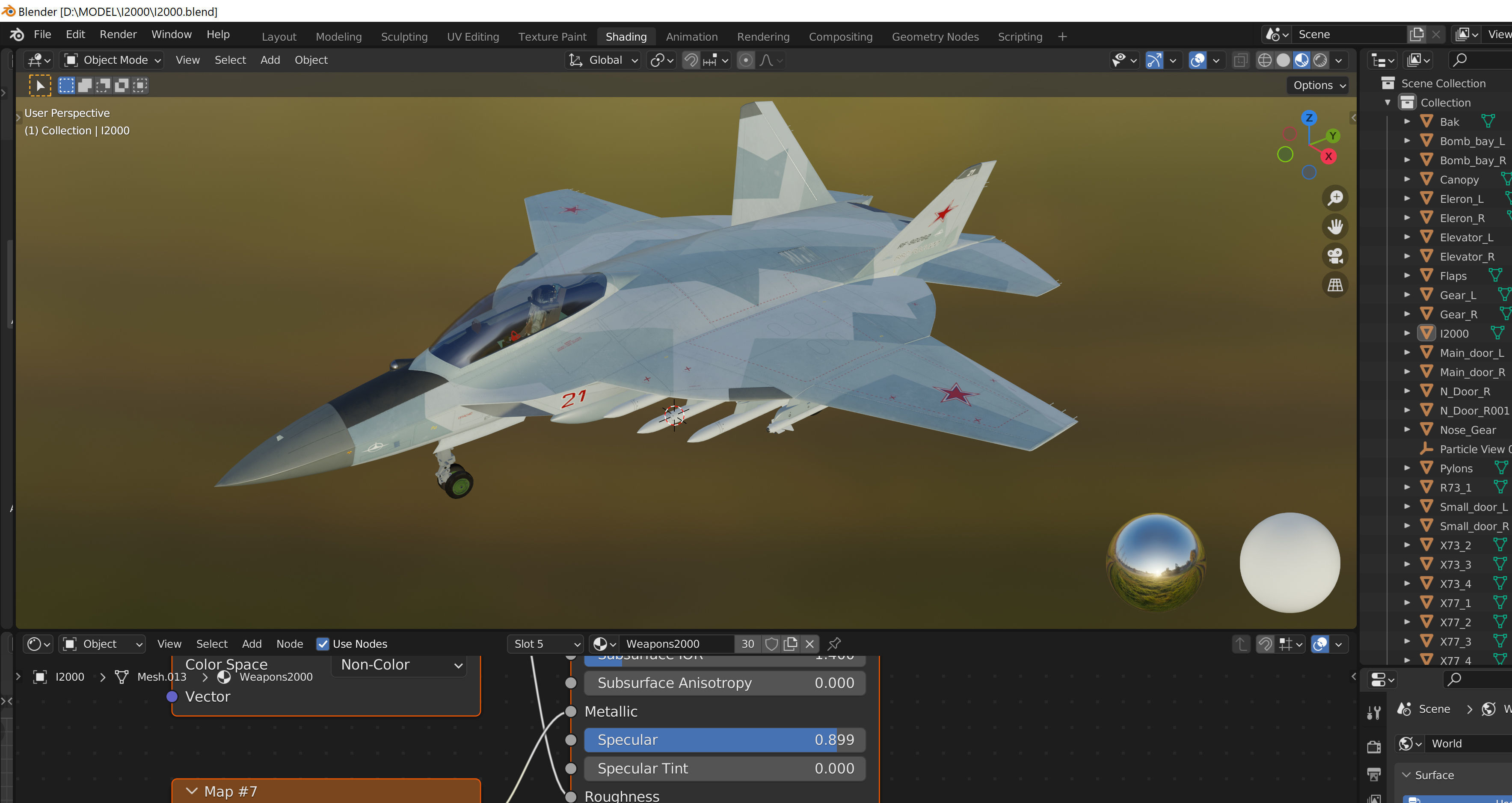 I-2000 LFS Integral-2010 Fighter jet 3D model_19