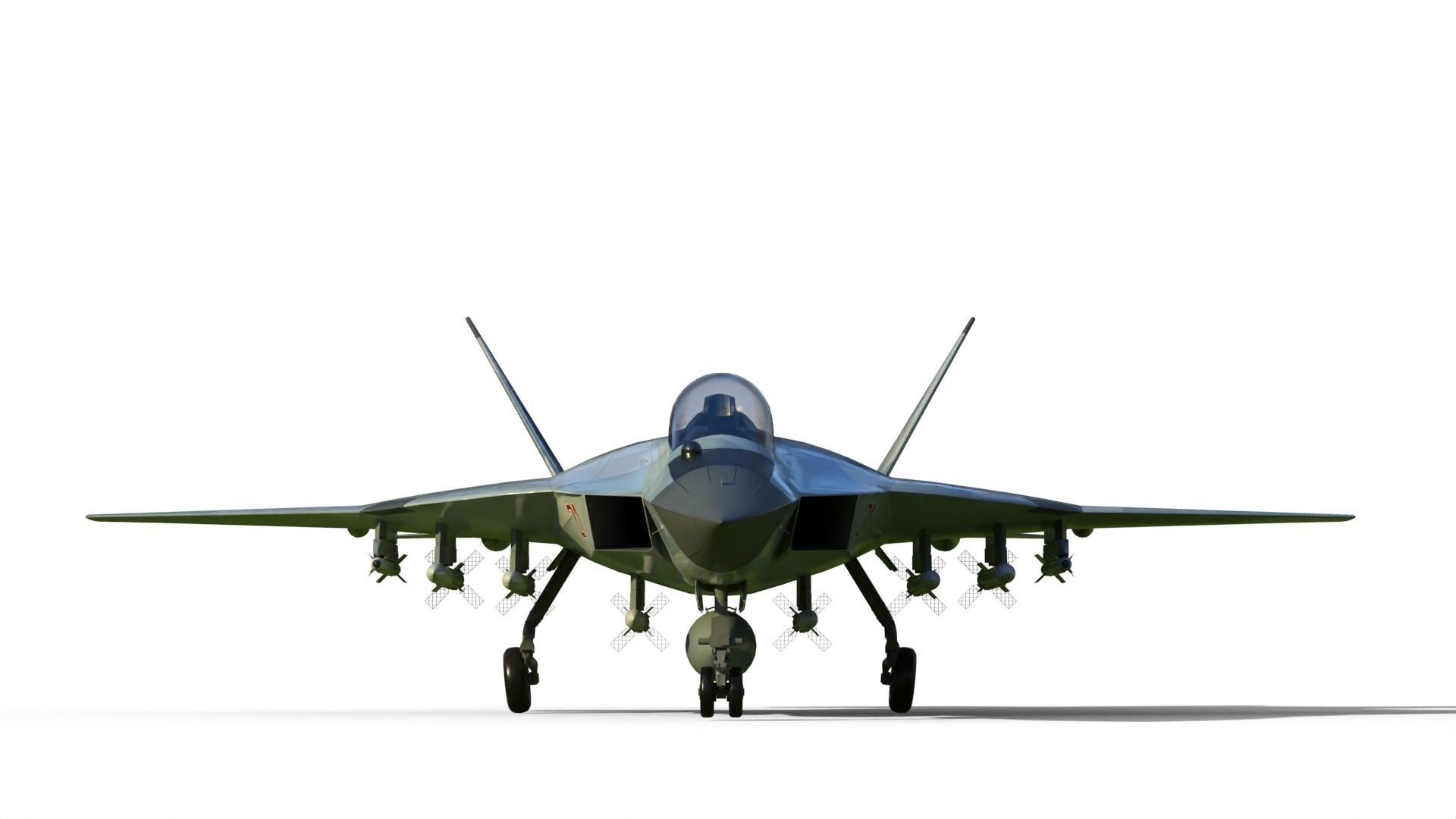 I-2000 LFS Integral-2010 Fighter jet 3D model_18