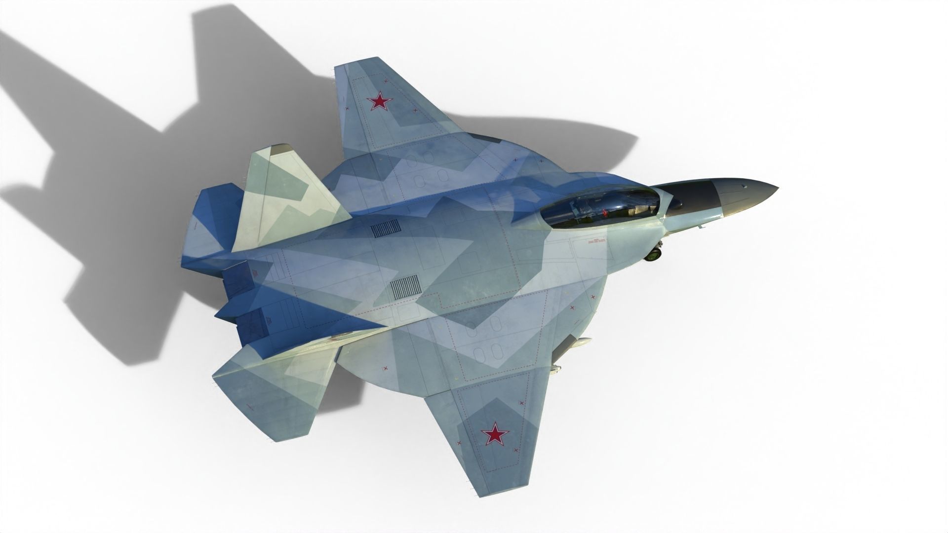 I-2000 LFS Integral-2010 Fighter jet 3D model_13