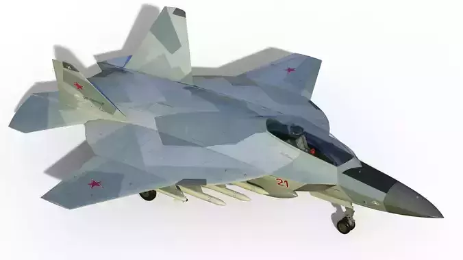 I-2000 LFS Integral-2010 Fighter jet 3D model
